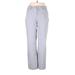 Gloria Vanderbilt Khaki Pant Straight Leg Boyfriend: Gray Bottoms - Women's Size 14