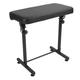 Adjustable Height Tattoo Armrest Stand, Stable Support, Large Panel, PU Leather, for Studio, Salon