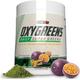 EHPlabs OxyGreens Daily Super Greens Powder - Green Superfood, Spirulina Herbal Supplement with Prebiotic Fibre, Alkalizing Antioxidants & Immunity Wellness, 30 Serves (Passionfruit)