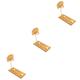 ibasenice Mini Basketball Toy 3 Sets Indoor Playset Basketball Game Basketball Toy Decompression Toys Basketball Indoor Desktop Toy Wooden Bamboo Parent-child Toy Set Mini Bowling