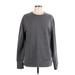 JACHS Sweatshirt: Gray Marled Tops - Women's Size Large