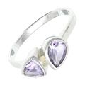 Silver N Rock Amethyst Gemstone Band Ring Men & Women Band Ring All Size 925 Sterling Silver Band Ring Gift Item Jewelry ERG-1260A_ (Z 4)