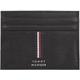 Tommy Hilfiger Men Wallet Premium Leather, Black (Black), One Size