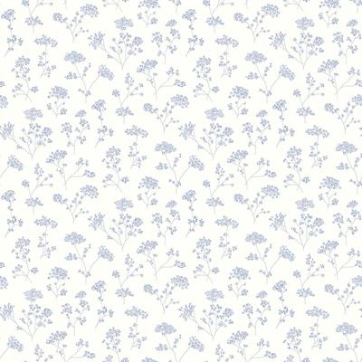 Galerie Wallcoverings Miniatures 2 Cow Parsley Floral Trail Vinyl on Non-woven Matte Wallpaper Roll