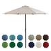 10ft Patio Market Outdoor Table Umbrella with Auto Tilt and Crank,Large Sun Umbrella with Sturdy Pole&Fade resistant canopy