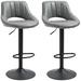 Swivel Bar Height Barstools Chairs with Adjustable Height