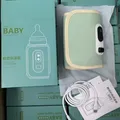 Chauffe-biberon USB d'extérieur pour bébé support de voyage avec couvercle pour eau et lait