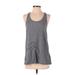 Gap Fit Active Tank Top: Gray Activewear - Women's Size Small