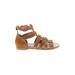 Steve Madden Sandals: Tan Print Shoes - Women's Size 8 1/2 - Open Toe
