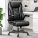 Latitude Run® Efrawin Ergonomic Executive Chair Upholstered/Metal in Gray/Black | 44 H x 28 W x 28 D in | Wayfair 43D5973F28EC4536A48FA4D6244C739B