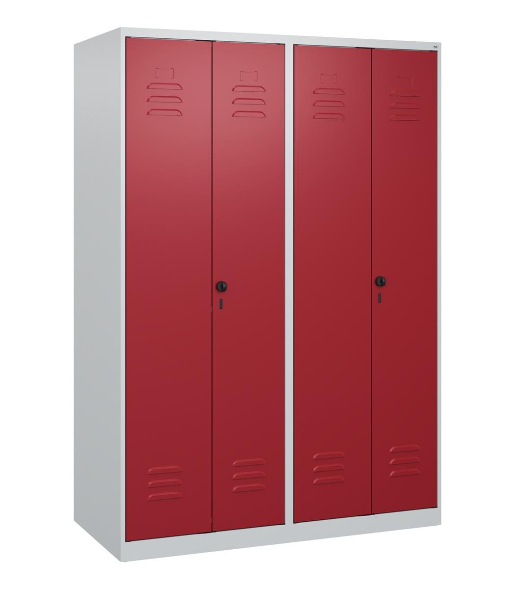 C+P PSA Doppel-Spind Classic PLUS, 4 Abteile, 1700x1200x500mm, 7035/3003 Image