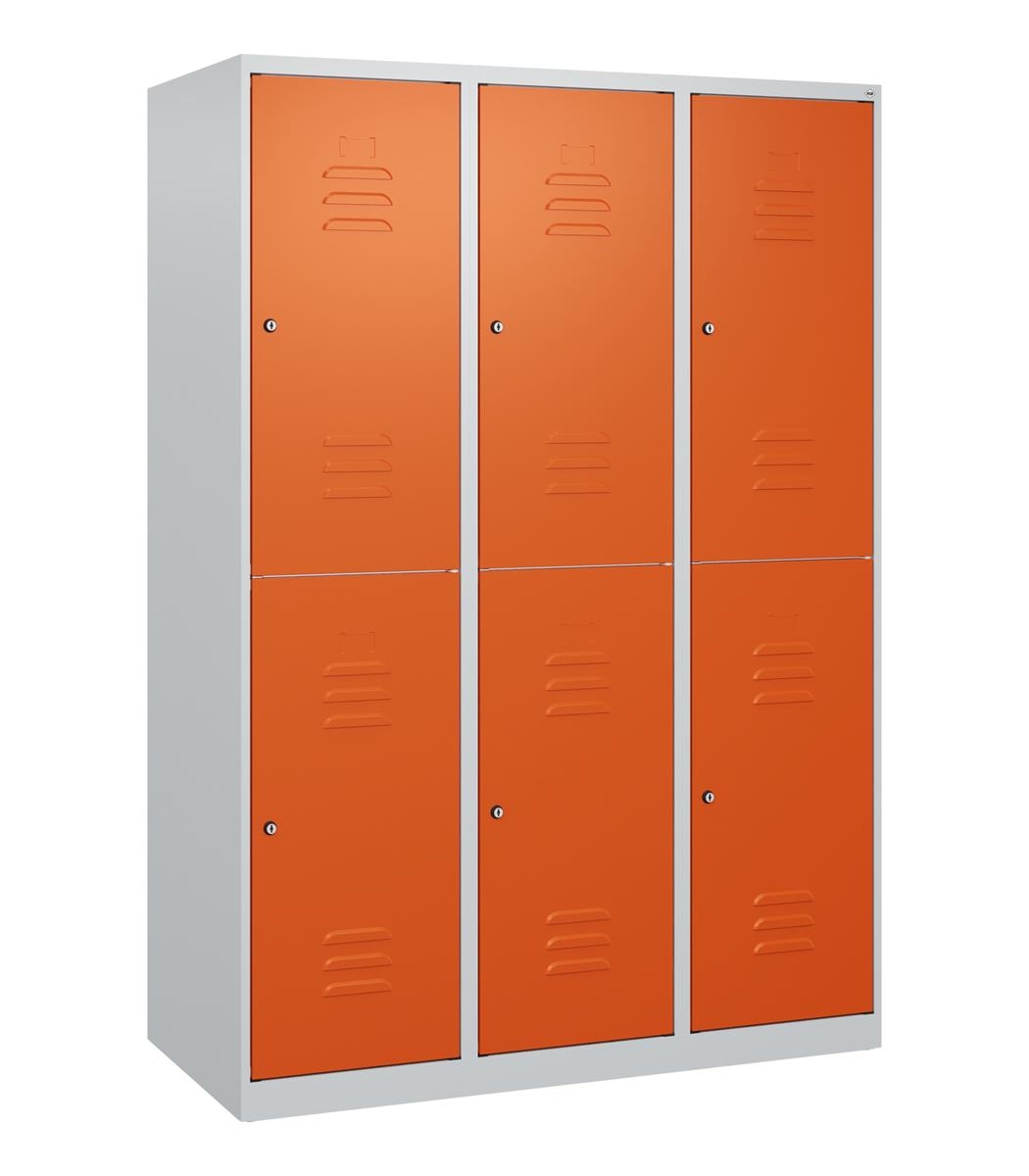 C+P Doppelstock-Spind Classic PLUS, 3 Abteile, 1700x1200x500mm, 7035/2004 Image