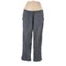 Purejill Casual Pants - High Rise: Gray Bottoms - Women's Size X-Large Tall