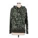 Athletic Works Pullover Hoodie: Green Camo Tops - Women's Size Medium