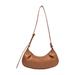 Dimple Moon Small Leather Crossbody Bag