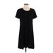 BCBGMAXAZRIA Casual Dress - Shift: Black Solid Dresses - Women's Size X-Small