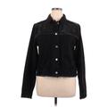Daytrip Denim Jacket: Black Jackets & Outerwear - Women's Size X-Large