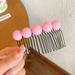 Hair Side Comb 3 Small Hair Styling Accessories Flexible Durable Decorative Hair Combs Strong Hold Hair Clips No Slip Styling Girls Hair Accessories