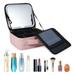 Dazzduo Cosmetic Bag Makeup Cosmetic Case Cosmetic Portable Makeup Brushes Pink Portable Adjustable Dividers Makeup Case Cosmetic Makeup QISUO Makeup HUIOP Dividers Makeup Brushes ERYUE