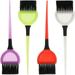 4 Pcs Dyeing Accessories Hairdressing Brushes Coloring Kit Tint Bleaching Powder Comb and Oil Pp