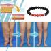 Anti-Swelling Black Slimming Anklet For Men Women 1 Pcs Chakra Energy Protection Anklet Swelling Beaded Bracelet Gifts Health Products