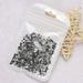 Milue Nail Claw Chain Diamond Chain Flat Bottom Diamond Jewelry Square Shaped Diamond