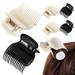 12 Pcs Claw Clip Hair Jaw Clips Roller Curler Rollers Scroll Wheel Miss Abs