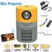 Projector 2024 Upgraded Mini Projector Full HD 1080P Home Theater Video Projector Compatible with HDMI/USB/VGA/AV/Smartphone/TV Box/Laptop