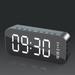 Oneshit Speaker In Clearance Alarm Clock Bluetooth Speaker High Power Portable Column For PC Computer Speakers Subwoofer Box Music Center FM Speaker