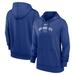 Women's Nike Royal Kansas City Royals Authentic Collection Performance Pullover Hoodie