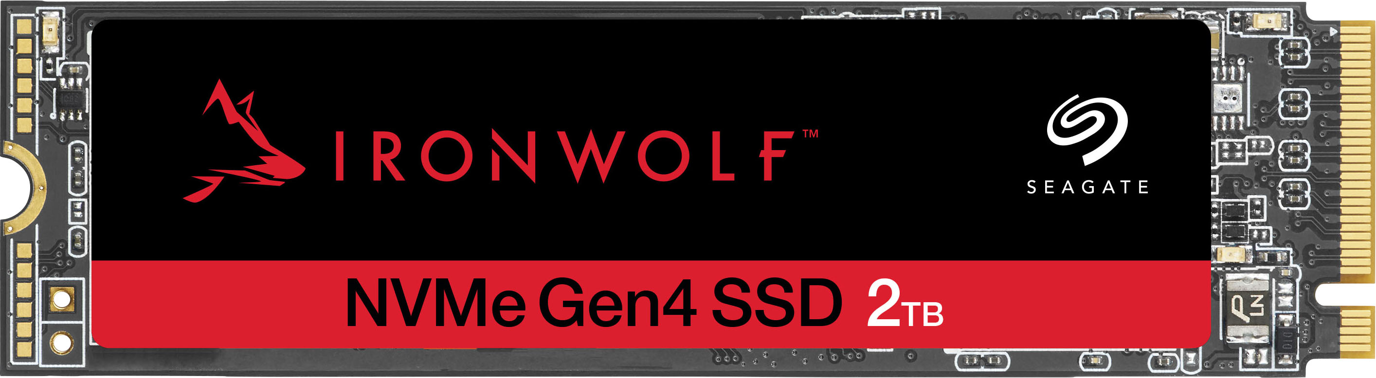 SEAGATE interne SSD "IronWolf525", schwarz, 2 TB, Schreibgeschwindigkeitmaximal 4400 MB/s Lesegeschwindigkeitmaximal 5000 MB/s, Festplatten Image
