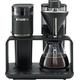 MELITTA Kaffeemaschine mit Mahlwerk "EPOS 1024-03 Schwarz/Silber 360rotierender Wasserauslauf" Kaffeemaschinen Gr. 1 l, 8 Tasse(n), silberfarben (schwarz, silber) Kaffeemaschine mit Mahlwerk
