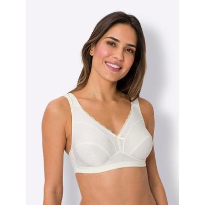 Bügelloser BH, Damen, Gr. 95, Cup E, beige (champagner), 80% Polyamid, 11% Baumwolle, 9% Elasthan, BHs Image