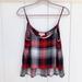 Anthropologie Tops | Anthropologie Cloth & Stone Red Black Tank Top Women's Size Small S | Color: Black/Red | Size: S