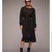 Zara Dresses | New Zara Sweater Belted Dress | Color: Black | Size: S