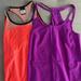 Athleta Tops | Athleta & Nike Bundle Women’s Athletic Tank Tops Xs Pink/Purple | Color: Pink/Purple | Size: Xs