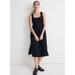 Madewell Dresses | Madewell Knit Tank Midi Dress Black Nwt Xs | Color: Black | Size: Xs