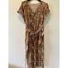 Free People Dresses | Free People Farrah Dress $248 Small Ivory Sequin Detailed Adjustable Tie | Color: Tan | Size: S