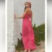 Anthropologie Dresses | Anthropologie The Marisol Smocked Gauze Maxi Dress In Pink Size Small New | Color: Pink | Size: S