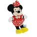 Disney Toys | Disneyland Minnie Mouse 9 In Plush Red White Polka Dot Dress Walt Disney Resort | Color: Red/White | Size: 9 Inch