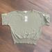 Michael Kors Tops | Nwt Michael Kors Blouse Green Small | Color: Gold/Green | Size: S