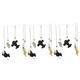 Toyvian 3pcs Crib Decoration Stroller Toys Crib Mobile Animals Soother Crib Decors Mobile Wind Chime Infant Bed Decoration Pad Kids Playset Phones for Kids Children's Room Baby Fabric Felt