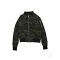 Albion Jacket: Green Print Jackets & Outerwear - Kids Boy's Size X-Small