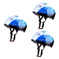 Kisangel 3 Pcs Childrens Bike Helmet Skate Bike Helmet Protective Headwear Kids Bike Helmets Protective Helmet Child Helmet Skate Helmet Ice Skating Helmet Roller Skating Helmet Protection