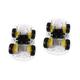 Toyvian 2pcs Four-wheel Smart Car Chassis Rc Robot for Kids Self Assembly Chassis Kids Chassis Kit Kidzrobotix Car Kit Kids Rc Car Diy Car Chassis Robot Kit Child Intelligent Toy Plastic