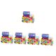 SAFIGLE 5 Boxes Counting Wafer Math Counters Toys for Kids Math Counting Discs Math Toy Math Counting Toy Math Learning Games Puzzle Toy Chip Educational Toy Number Teaching Aids Iron Baby