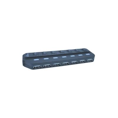 USB-Hub 2.0 1:7 schwarz