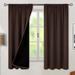 Blackout Curtains for Bedroom,52 x 63 Inch,2 Panels