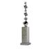 Brentwood Furniture Sculpture Metal in Gray | 39 H x 10 W x 9 D in | Wayfair 26350817746