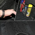 Filet de rangement en maille pour coffre de voiture sac à dos de siège poches à cordes